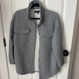 Women's Gray Quilted sweatshirt simply southern